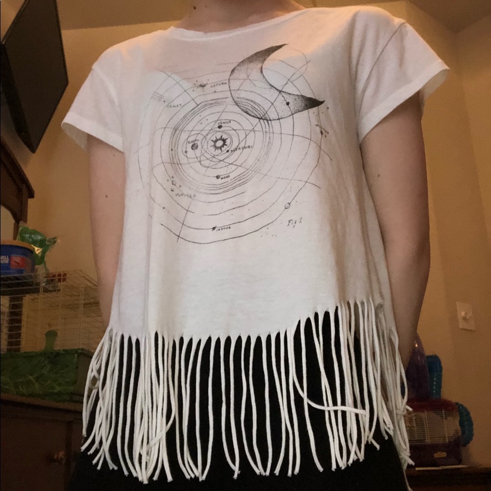 Fringed Solar System Tee - Picture 2 of 2